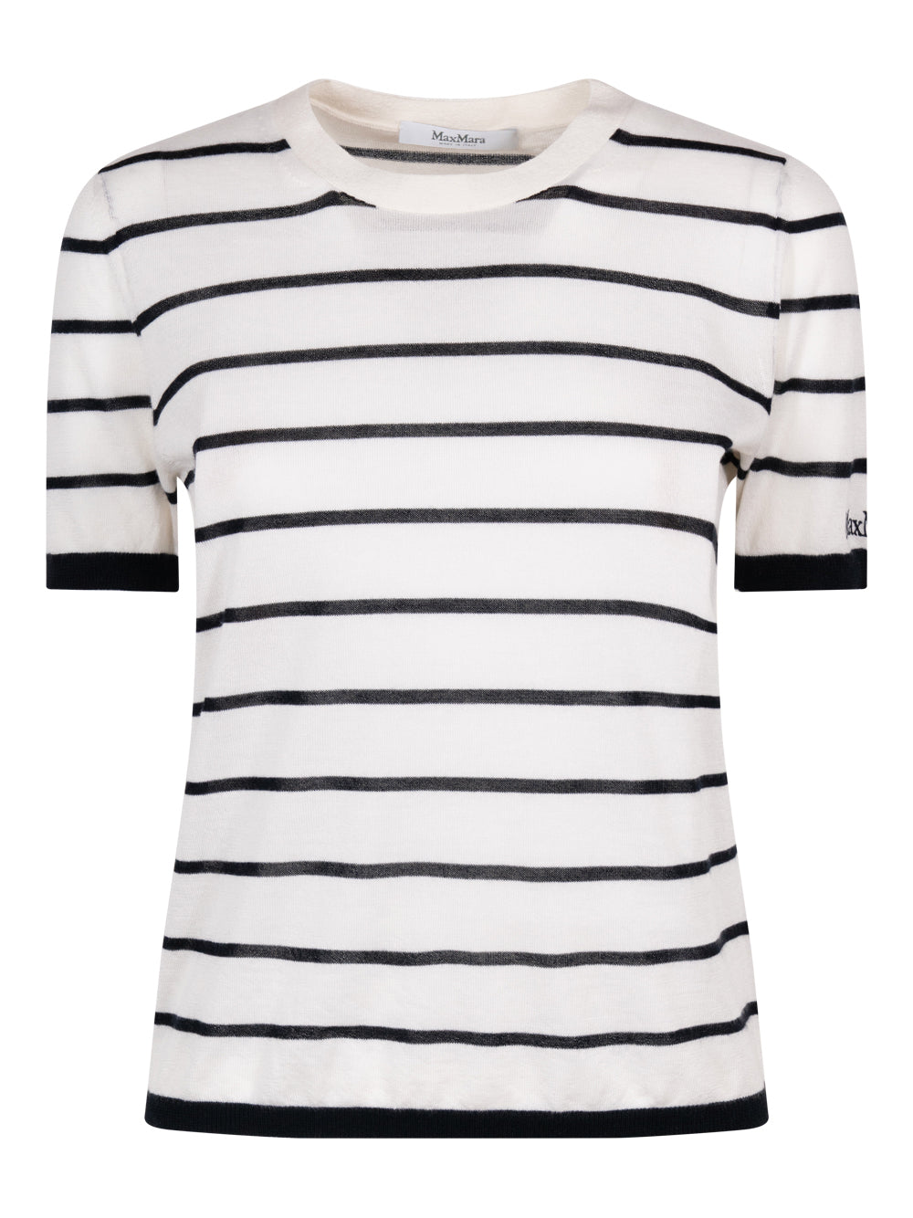 Maxmara Top - Bianco | 43d7fd7051c973e82a8a39496a5f255013b1fb54