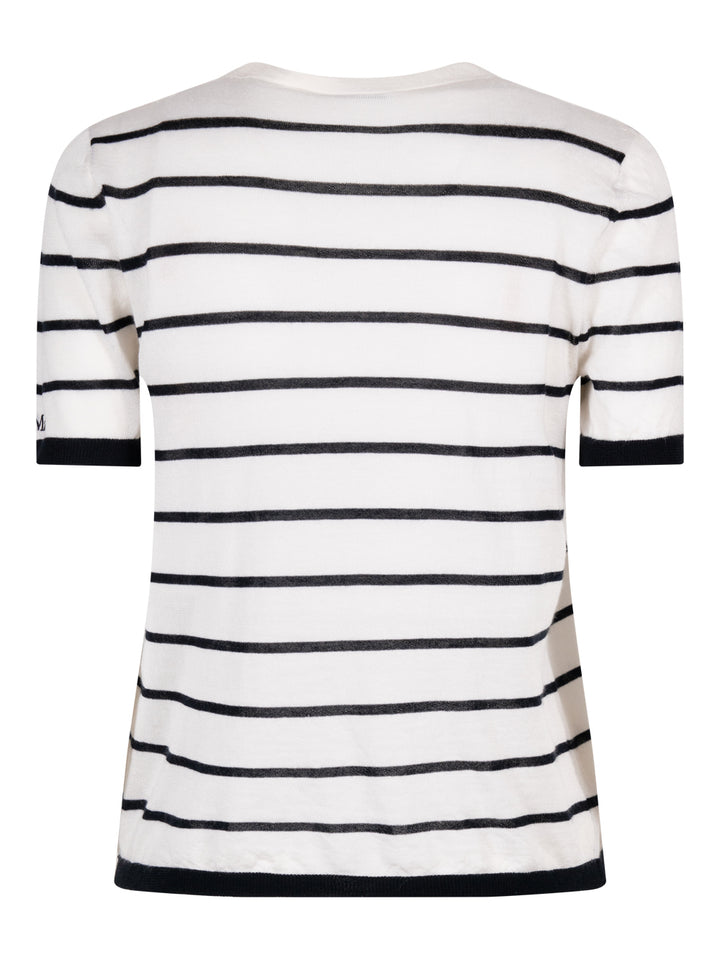 Maxmara Top - Bianco | 0ec3dd251c730ec7caad85399ec712e6c260ecd3