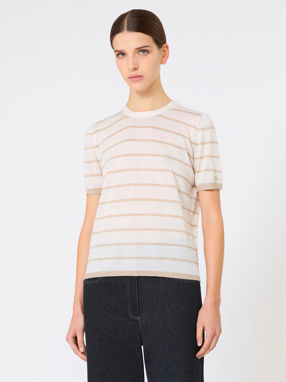 Maxmara Top - Nude & Neutrals | 6a76c3b45e08dd25238e380107019e3b1be05001