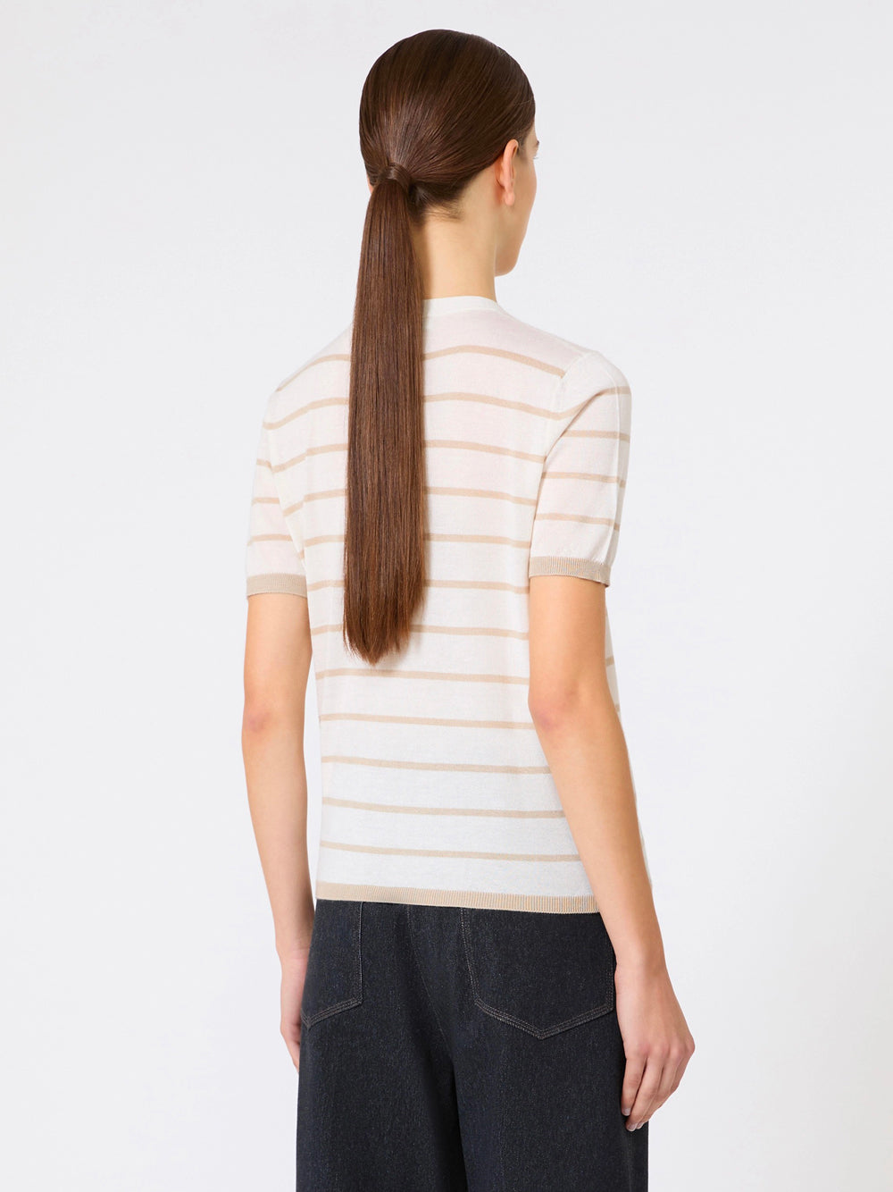 Maxmara Top - Nude & Neutrals | 2862c89f2dffd45a3a05397259f34107a8679593