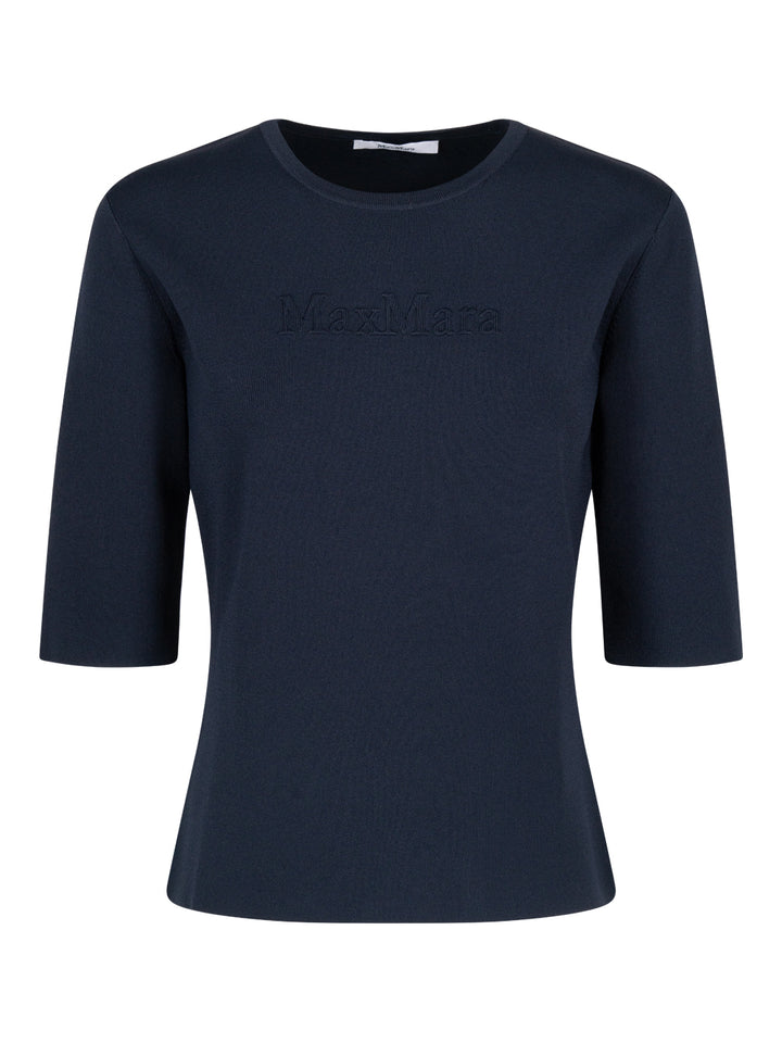 Maxmara Top - Blu | 631ecfea571f1ace5cb317bf245fb2947f3fd0e7