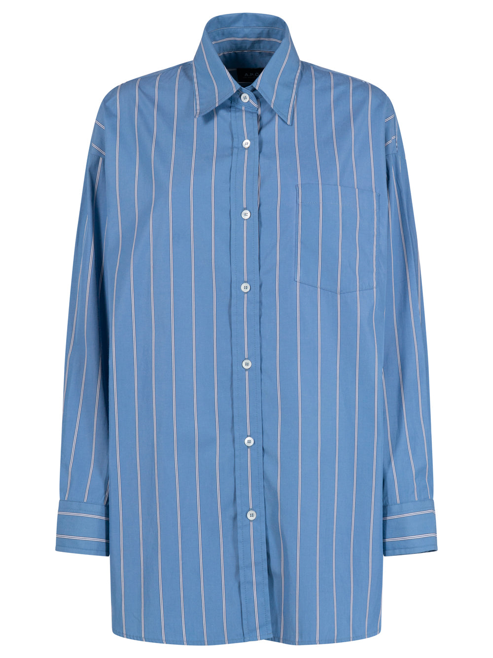 A.P.C. Striped - Blu | 28101c5d893c64fe17659782f5f32678dc5cc7d0