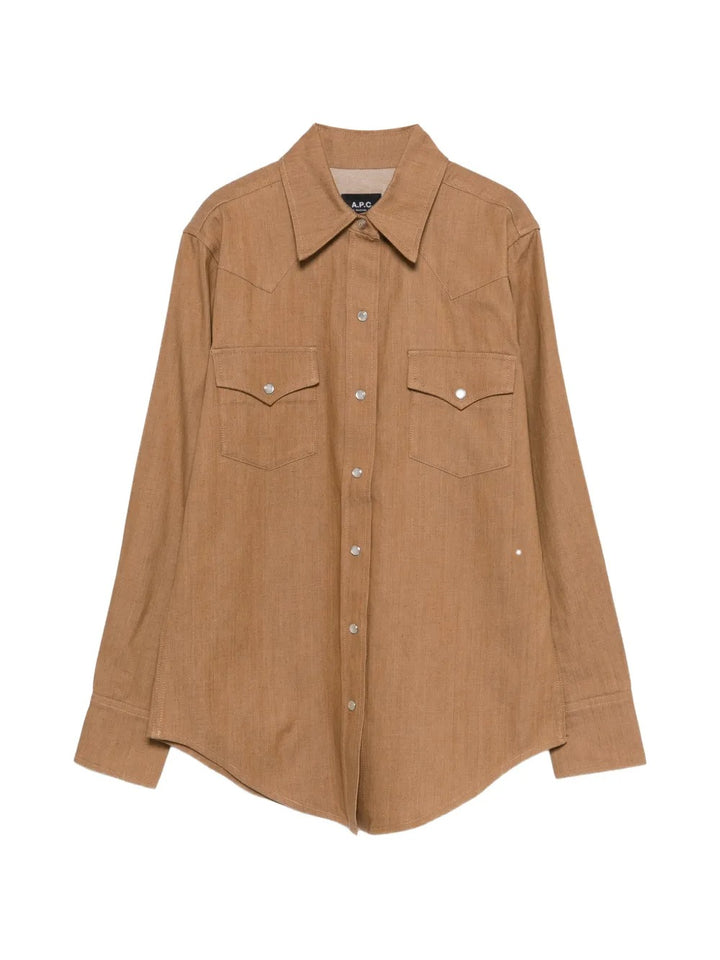 A.P.C. Denim&leather - Marrone | 636fad33b82bce2388eec9ae77b374ff04bdc1fb