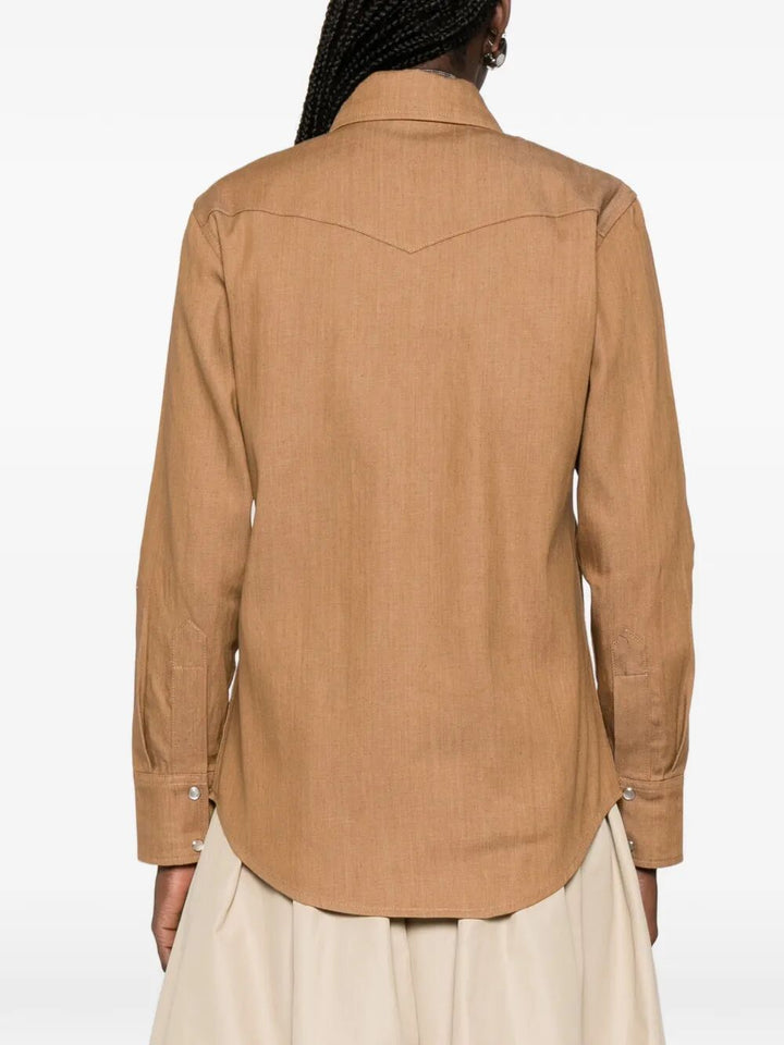 A.P.C. Denim&leather - Marrone | 59a9a2f3172ad79d587ac5988b046104b63b2ca6