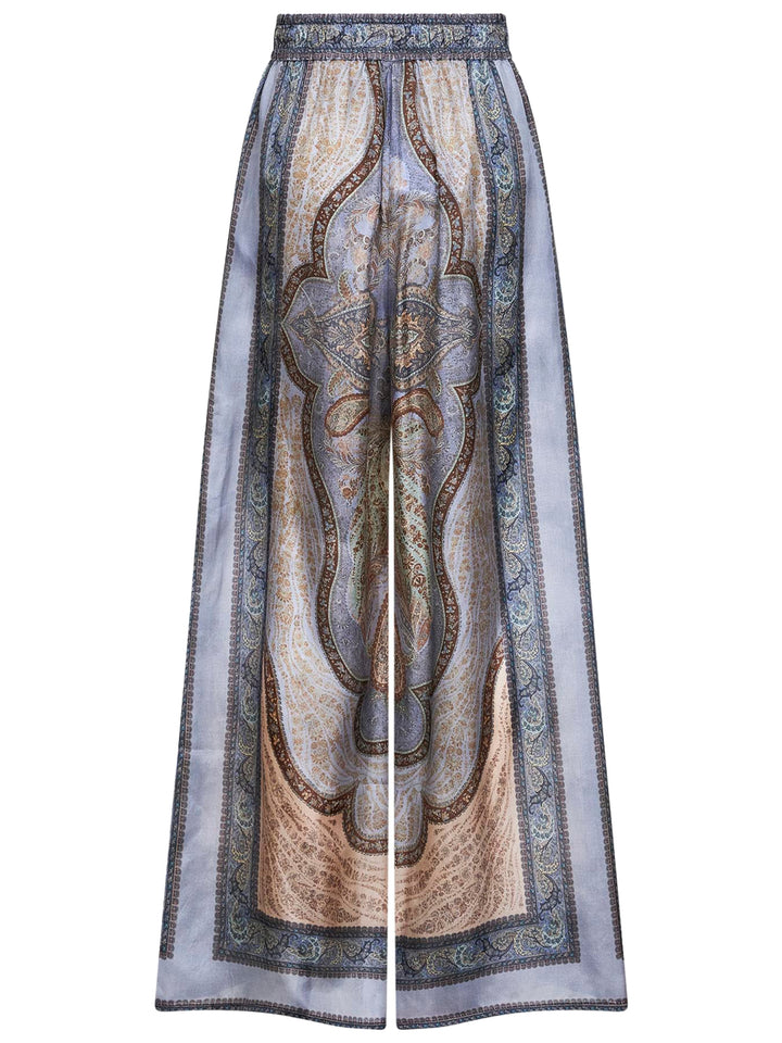 Zimmermann Wide leg - Blu | a022bddd90e86d2f22fba944319cd47b89b25216