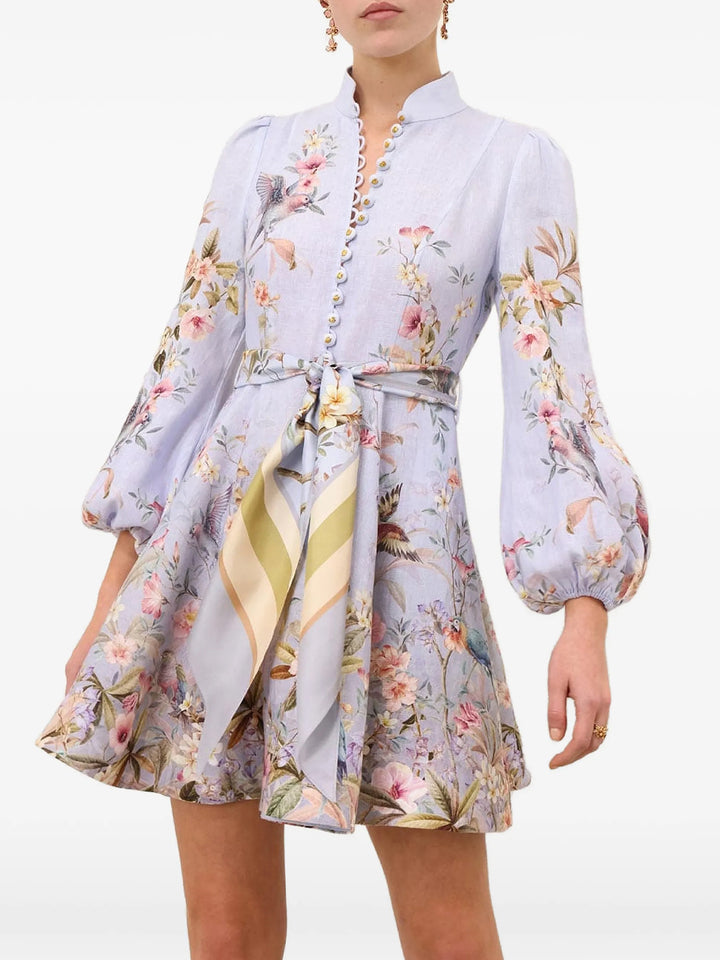 Zimmermann Mini dresses - Blu | cf7497fd6115a4078830785369ebafd392866cdc