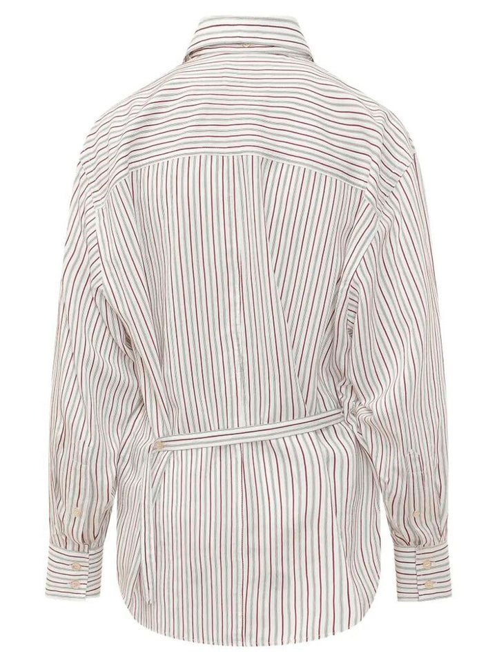 Isabel Marant Striped - Bianco | b209ed9afc78b045f025a12d7d39bea7c57ea406