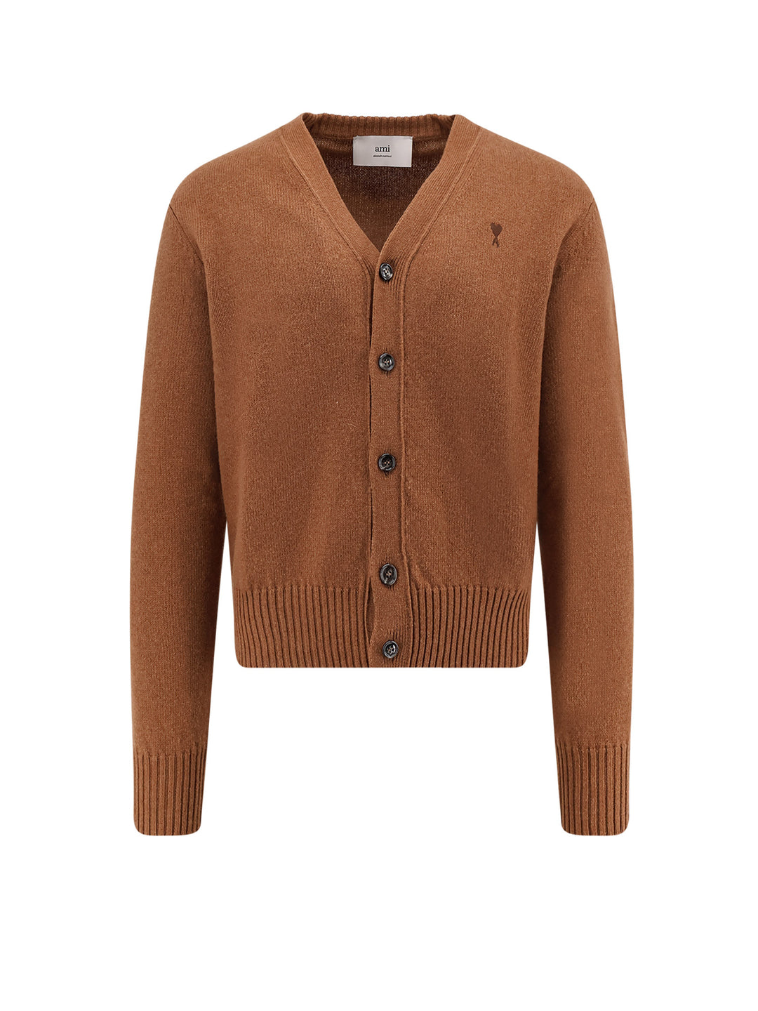 Ami Paris Sweaters - Marrone | d75d0a69f0d38b3e29590eceeaf84d956ded1b60