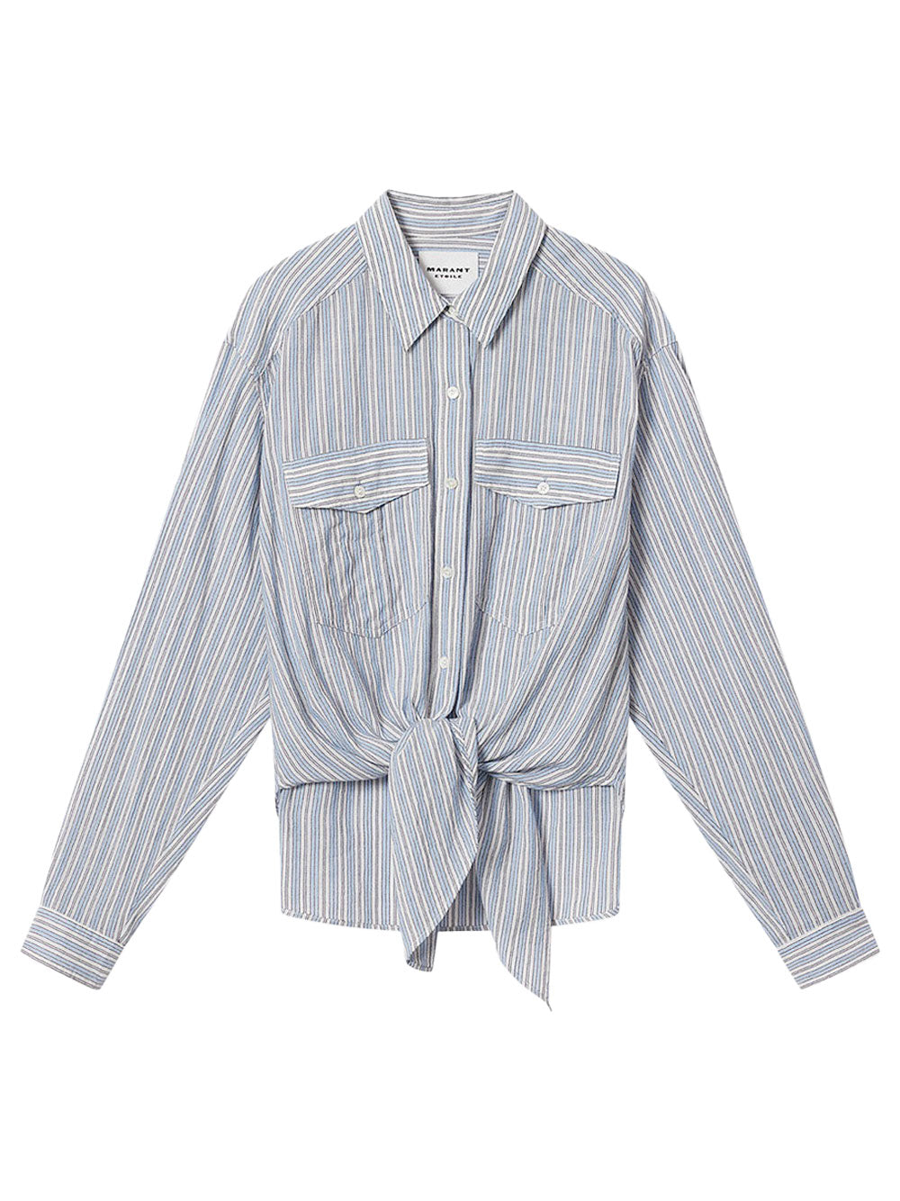 Marant ÉToile Striped - Blu | 09ee4d7143cbdd708afa415dde3ac978d4ae9b5c