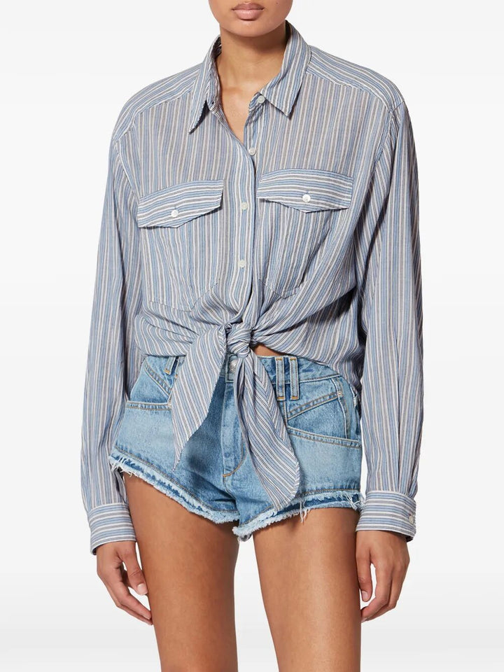 Marant ÉToile Striped - Blu | 0aa6ec669acd7384a87af42f1b754578aa48b6ca