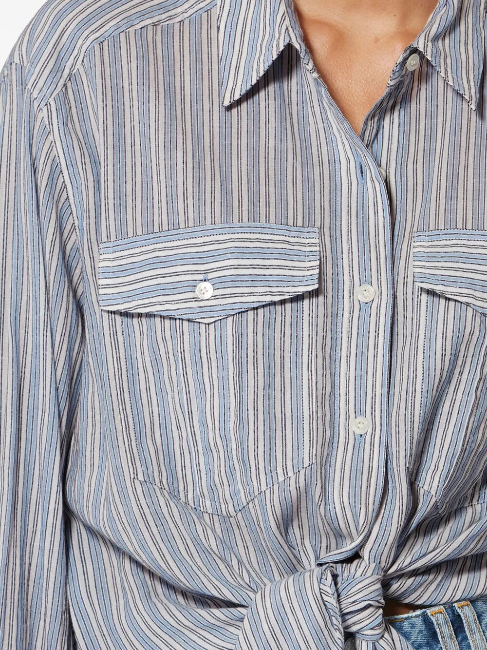 Marant ÉToile Striped - Blu | 357752878460055794e8dad55d7eaf40d9e2b301