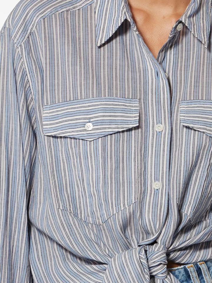 Marant ÉToile Striped - Blu | 357752878460055794e8dad55d7eaf40d9e2b301