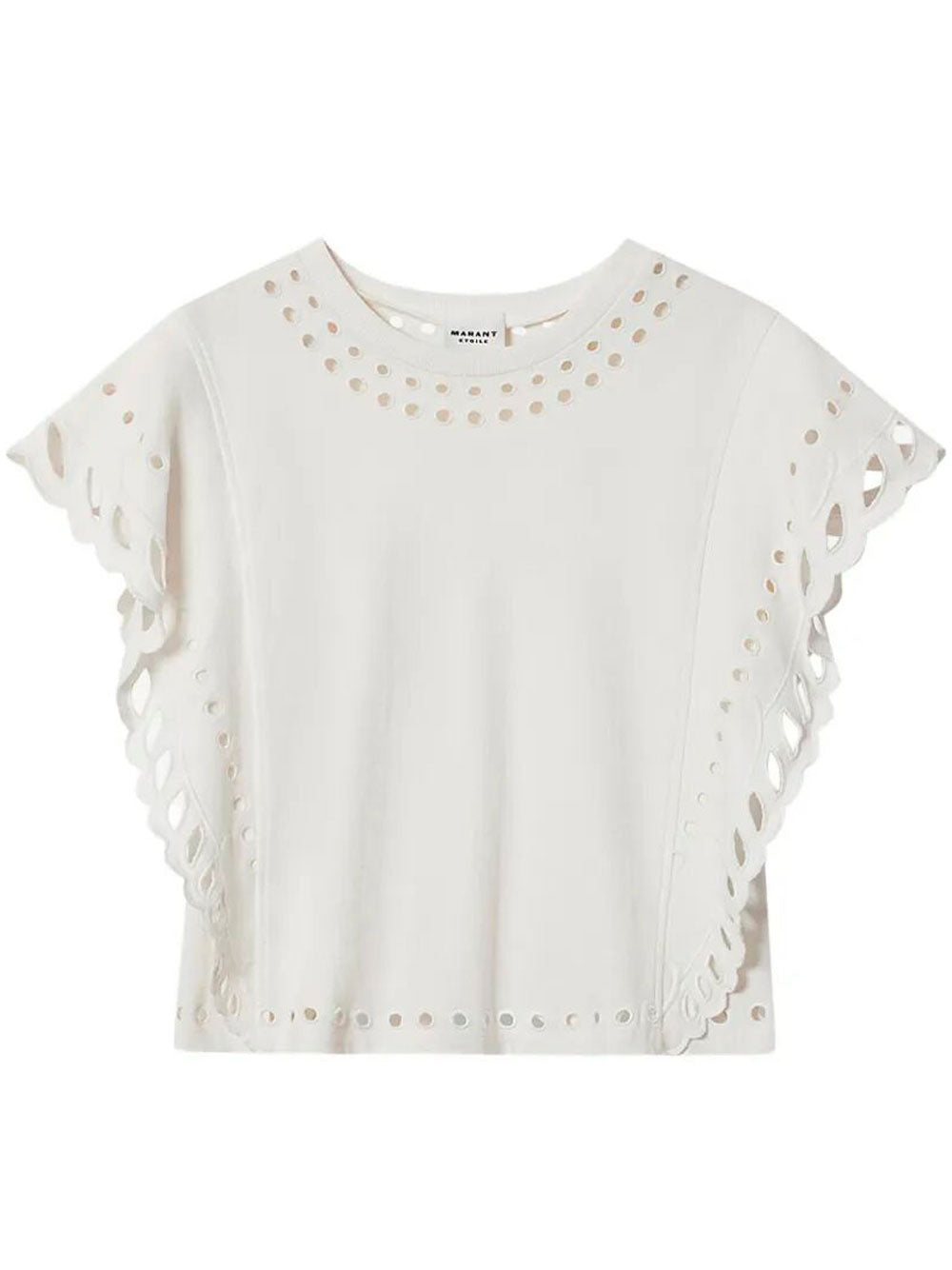 Marant ÉToile Top - Bianco | 8e275b9ac133a068445b4c5dfead70e884b70e1d