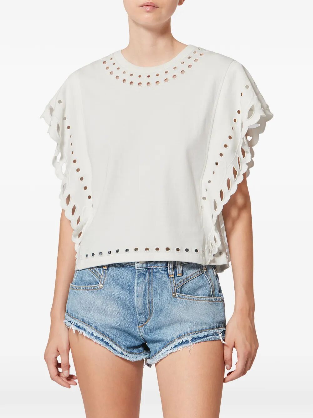 Marant ÉToile Top - Bianco | 14f6353db305cc51f5ea212ad7386aae4cb17cb0