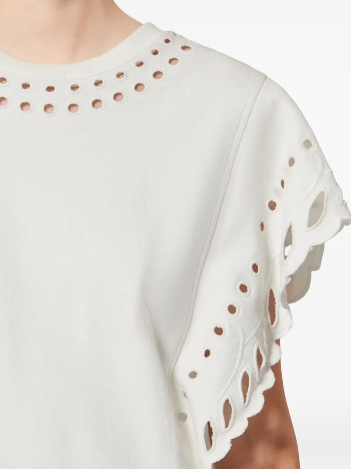 Marant ÉToile Top - Bianco | 79a36a7a4e72724970a831c3250c44803f78ef55