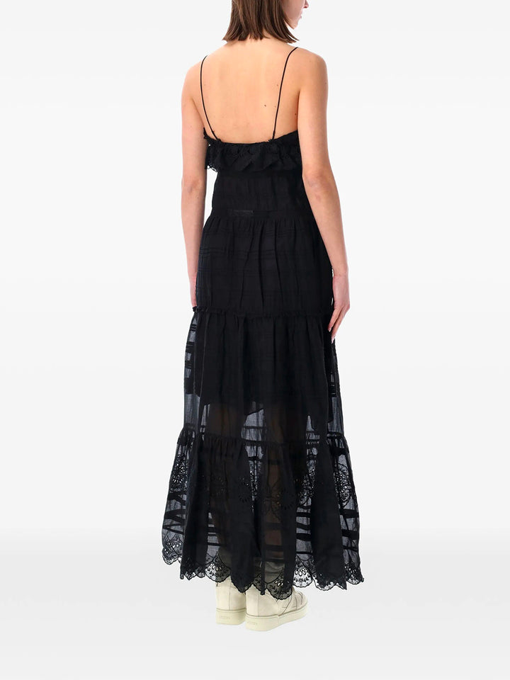 Marant ÉToile Long dresses - Nero | 7c7f34d32ef153dc06347c74dc348ca7bd03a4b0