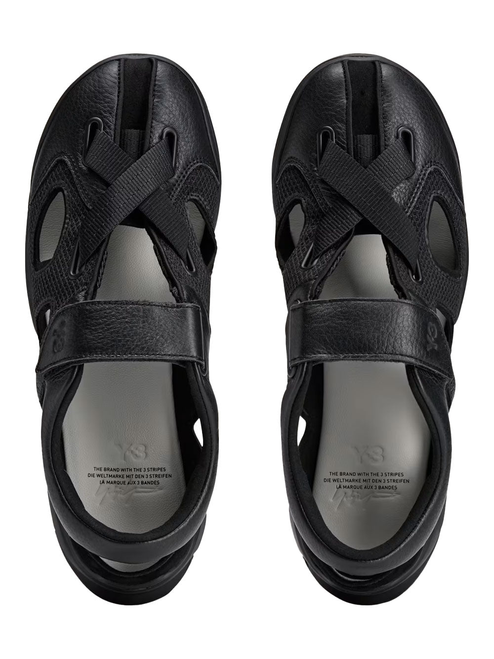 Y-3 Sandali - Nero | 3983c797e4fe9b0e05edda75f1209f5f46a40b9a