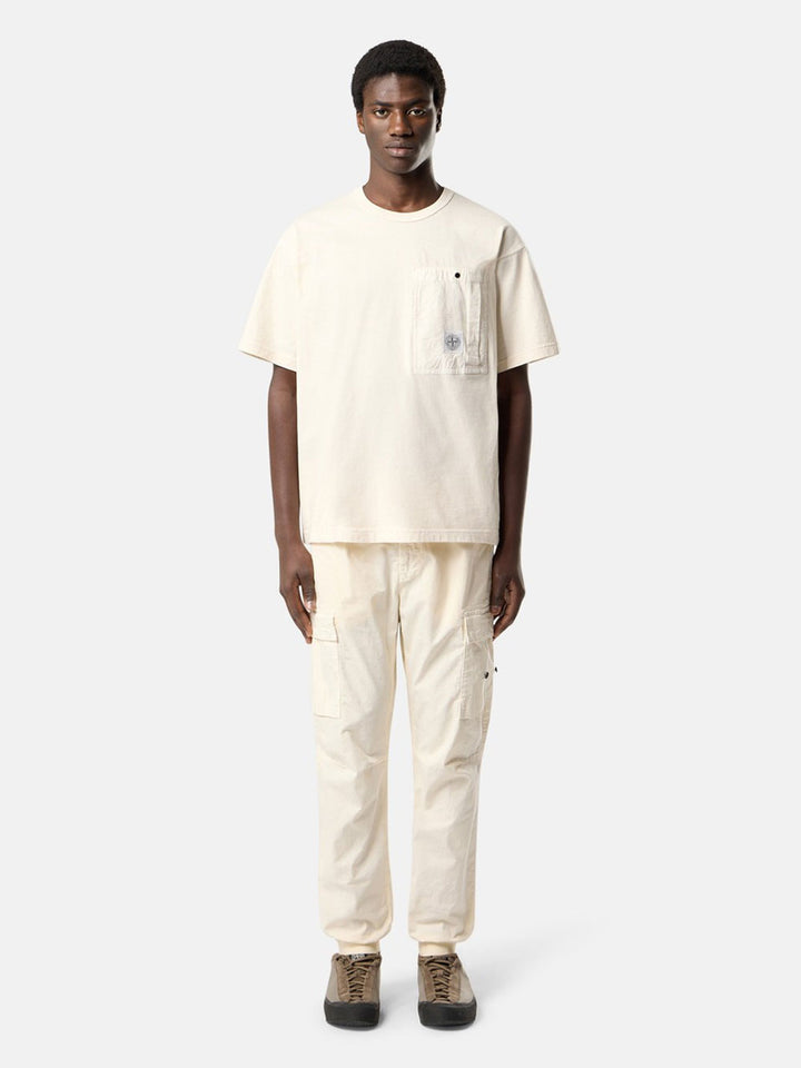 Stone Island T-shirts - Nude & Neutrals | 615f55f67243445d0c1d1775240fab153a8125b3