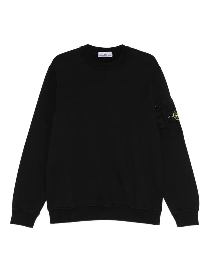 Stone Island Round neck - Nero | 486030df4033838cb577ee8bab025d6ddecf5848