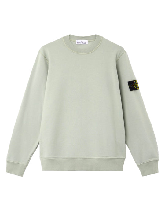Felpa Girocollo Regular Fit In Cotone Di Media Pesantezza Con Maniche Raglan