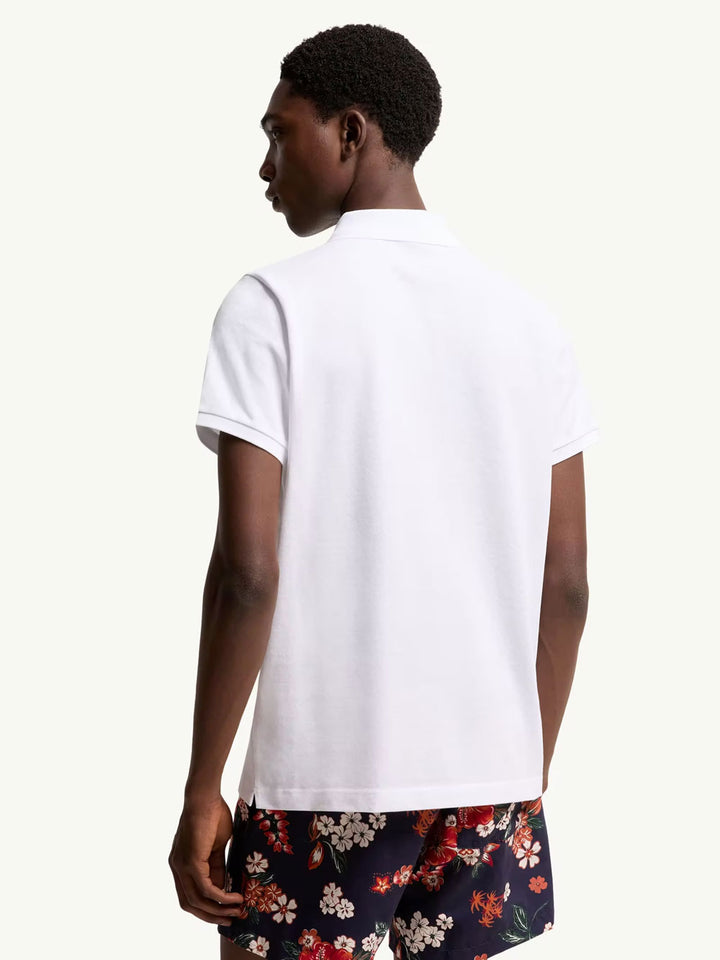 Moncler Polo - Bianco | ecb2bcfa051e462a11261a542ec72eca030205d9