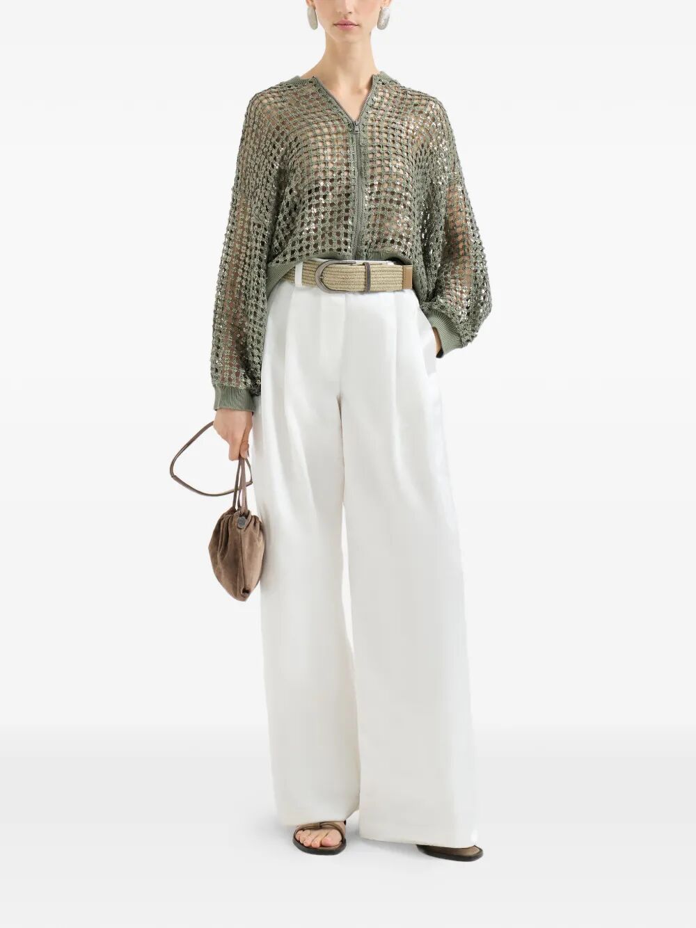 Brunello Cucinelli Cardigan - Verde | 61c57697302dc86c344bfec27599cb9660ef5c21