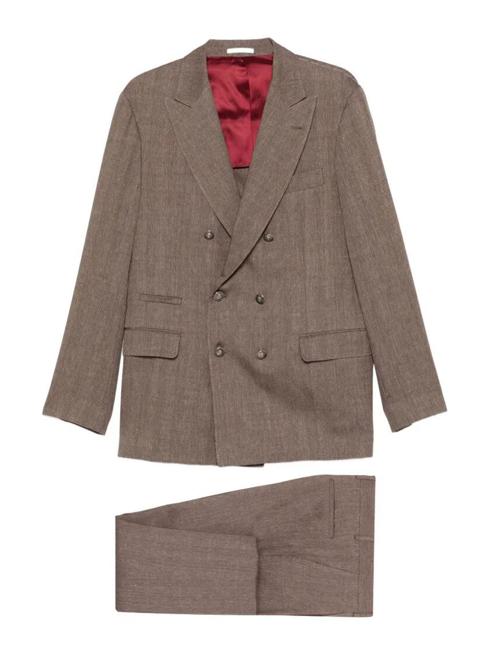 Brunello Cucinelli Single breasted - Marrone | 2766b5fd4c56b4c7a1ae64601325a7ce2bad9538