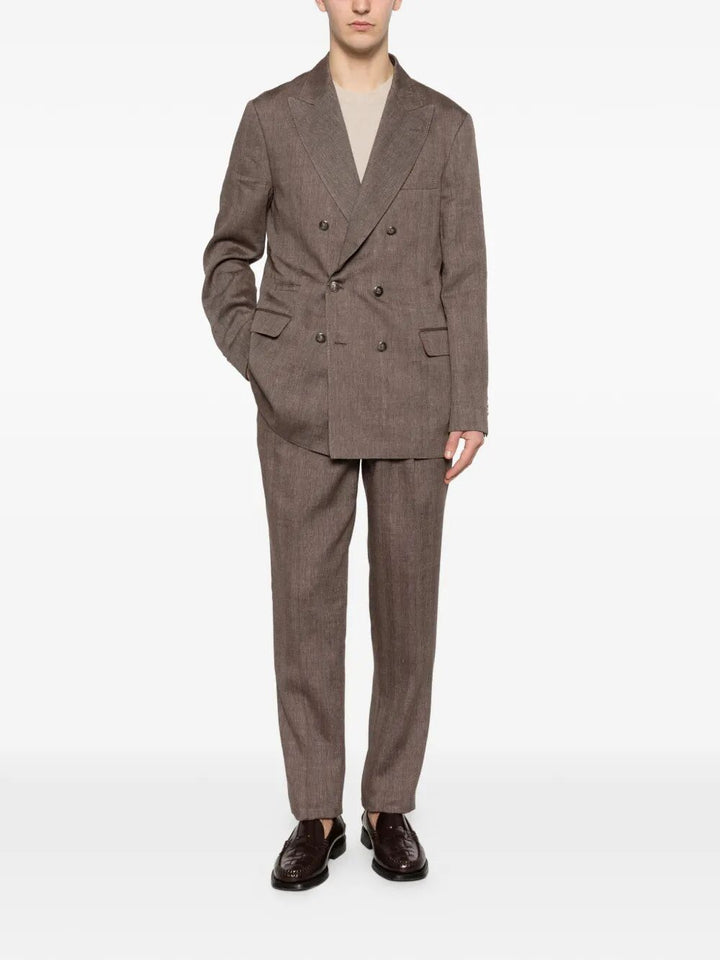 Brunello Cucinelli Single breasted - Marrone | 02a2256bbbda3d421bb6b5ebf309666e651ceeeb