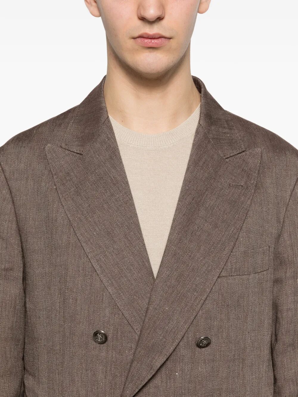 Brunello Cucinelli Single breasted - Marrone | 88a15b959821061dda0147173be38152410d1f1c