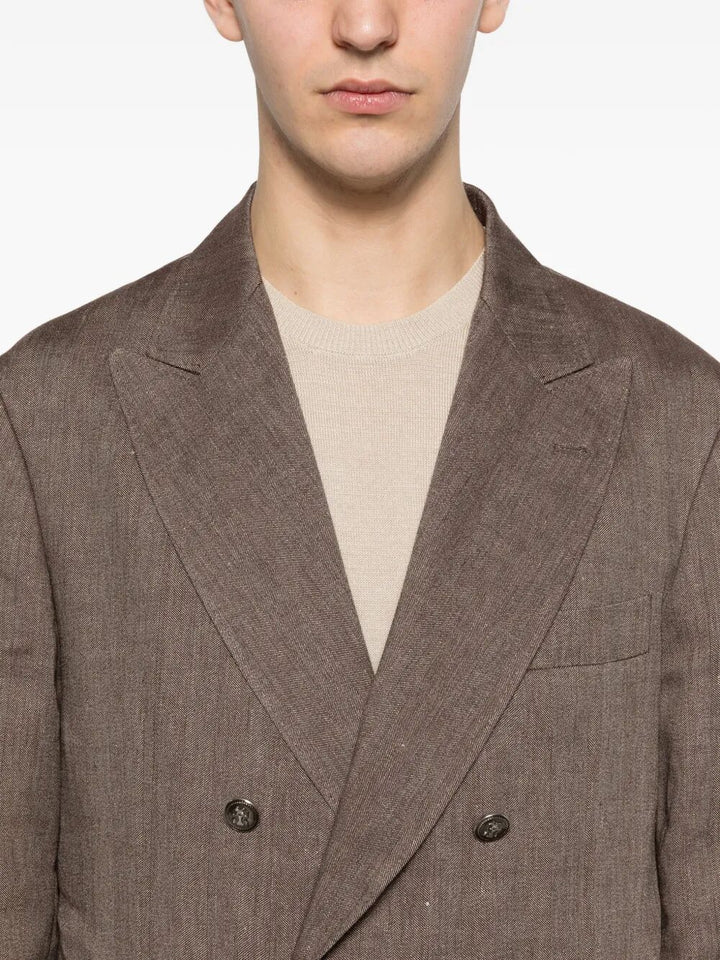 Brunello Cucinelli Single breasted - Marrone | 88a15b959821061dda0147173be38152410d1f1c