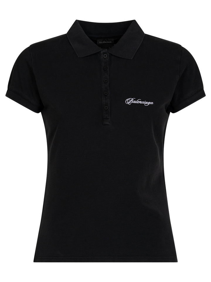 Balenciaga Polo - Nero | cb535ed9e94a2c321da00e824990d1f9c88f0722
