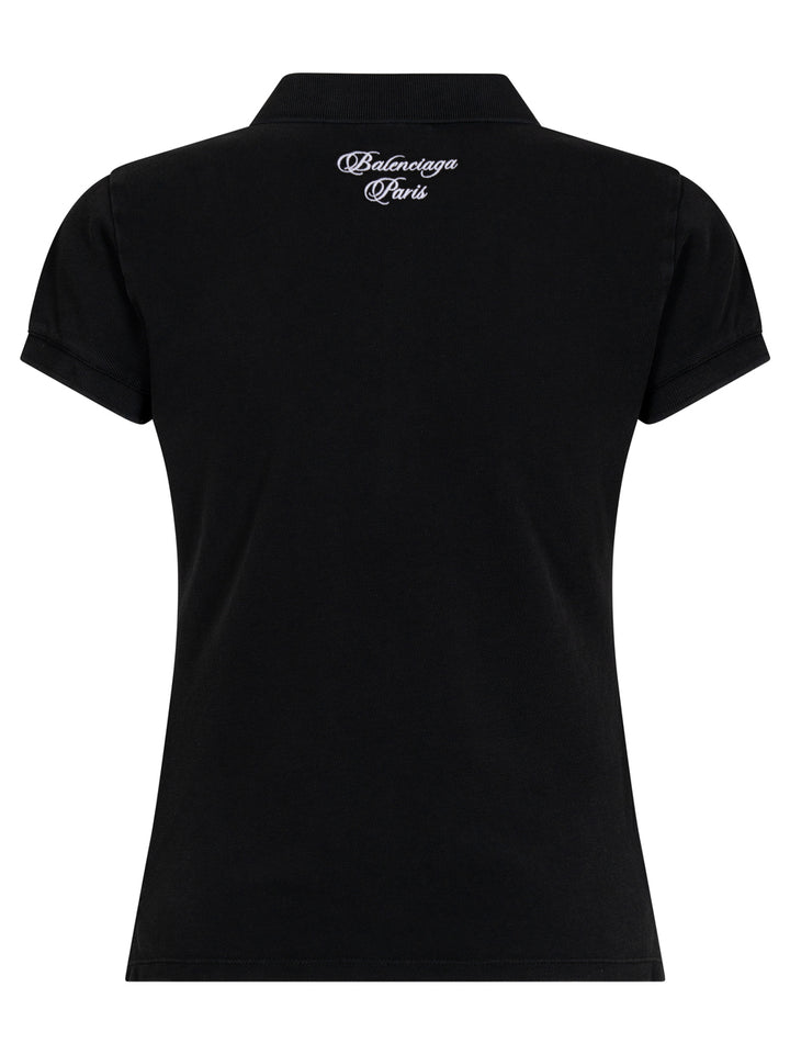 Balenciaga Polo - Nero | e3aaa9a7b1e4063b7fe64960b8a174b0c8b99b8f