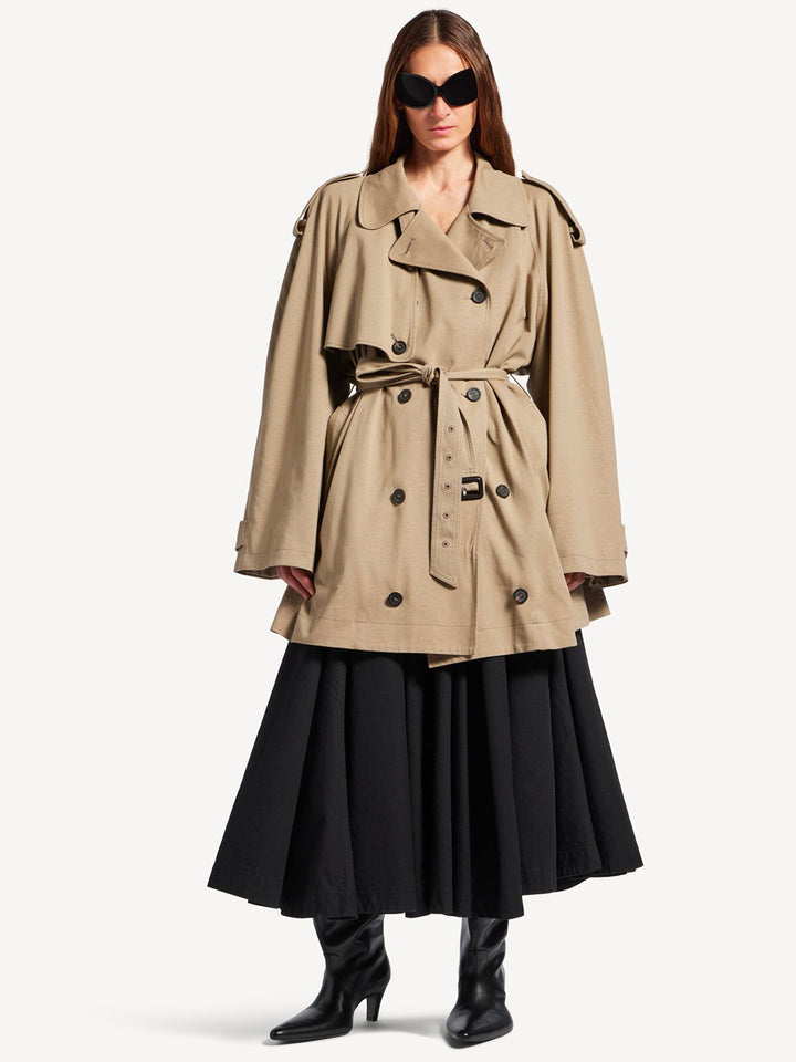 Balenciaga TRENCH - Nude & Neutrals | c4a6f94d273af11ef6dca5fb2766138d58e87328