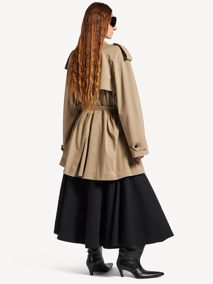 Balenciaga TRENCH - Nude & Neutrals | 040afdd76758db02ad1d0cb3b98dc13a61b4ba3b