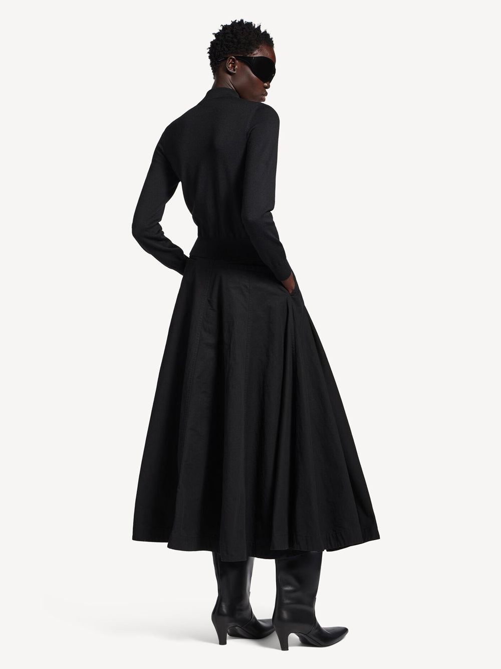 Balenciaga Midi skirts - Nero | dfaf46699f1735f1f1dbbda30cd80b5c77b043a4