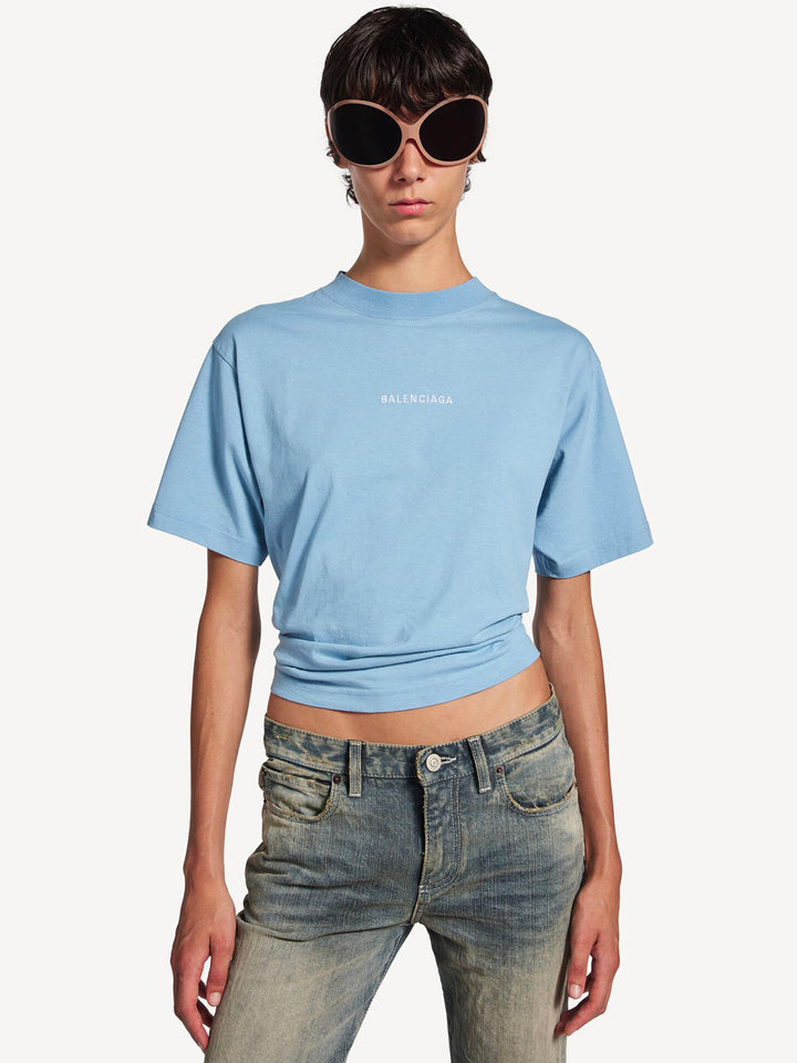 Balenciaga T-shirts - Blu | e1c9d4a009d7f25c367641da19d8c51e56512bbe