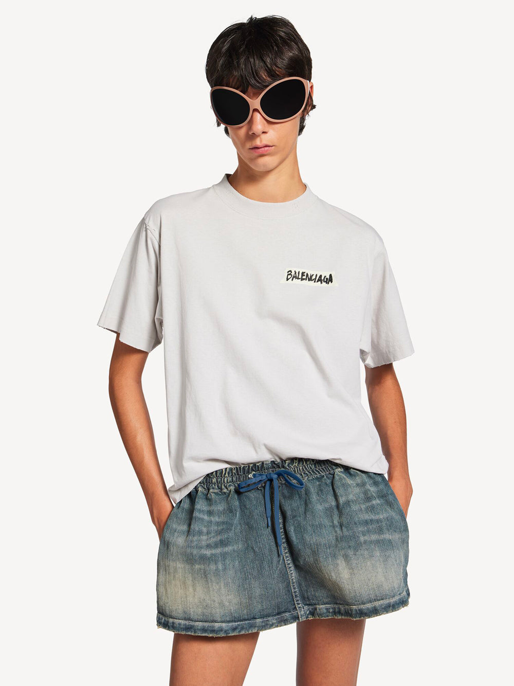 Balenciaga T-shirts - Bianco | acd7680d34e9d2223f1727488475cd4f820f4da7