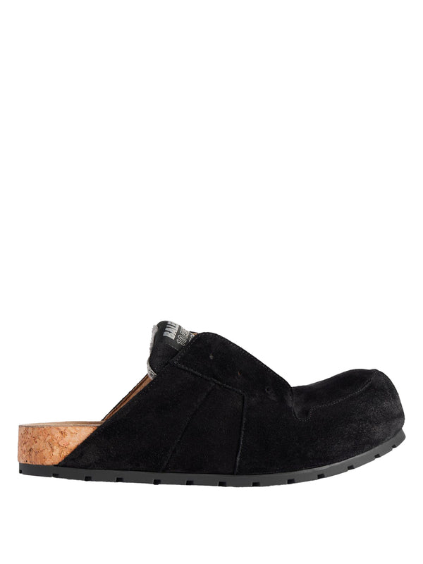 Mule Dumbo In Pelle Scamosciata