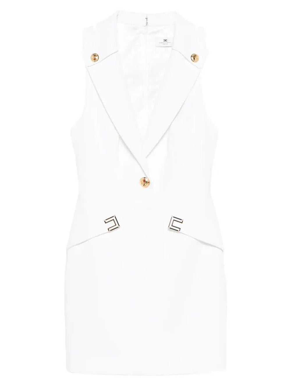 Elisabetta Franchi ABITO - Bianco | f5d491edf824d4aca0d60025684c17efb0d7b6cc