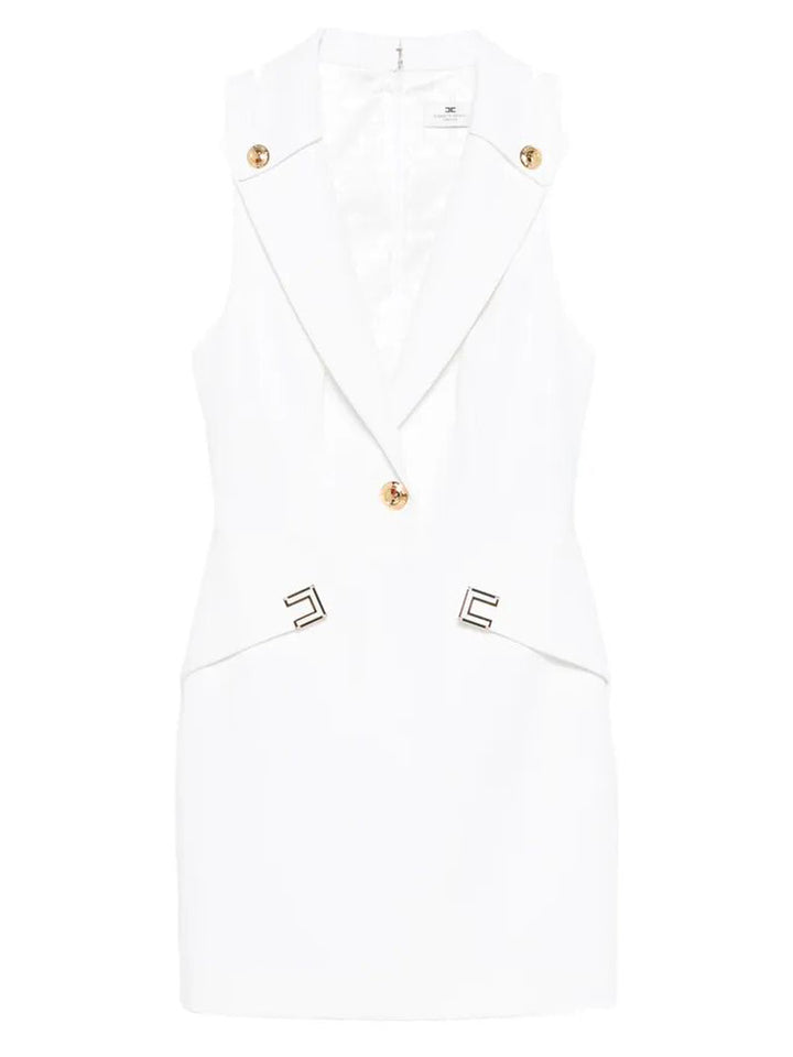 Elisabetta Franchi ABITO - Bianco | f5d491edf824d4aca0d60025684c17efb0d7b6cc