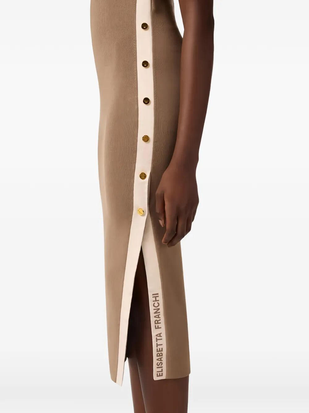 Elisabetta Franchi Midi dresses - Marrone | 99273608ad3a620fdc683dac681fb2a204dfefc7
