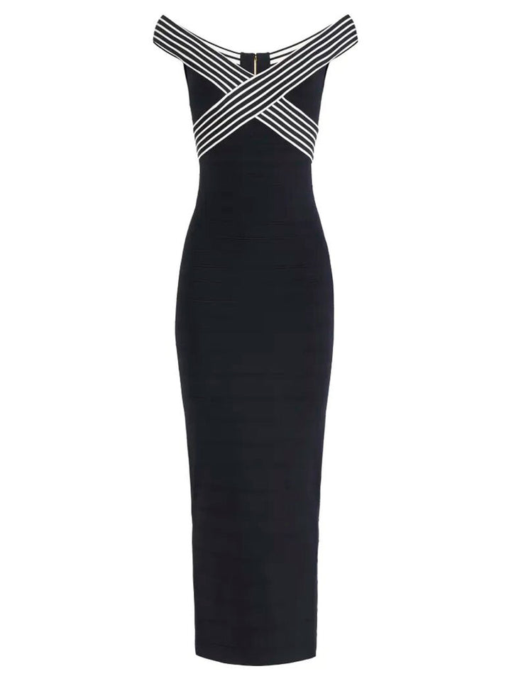 Elisabetta Franchi Long dresses - Nero | 675e2b1f6a53f352b7da75f85b3e8eef9a233a79