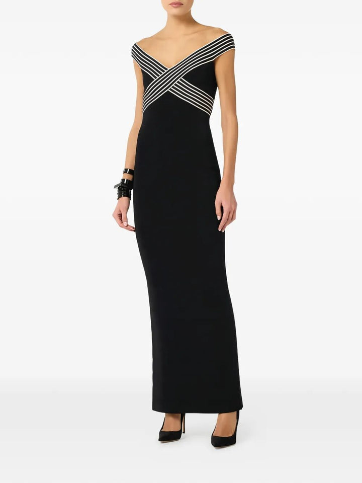 Elisabetta Franchi Long dresses - Nero | 27e97e96564124973c975eeab9f0a04b8292692a