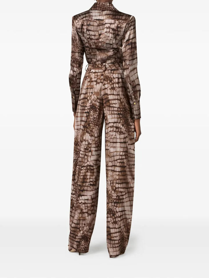 Elisabetta Franchi Print - Marrone | 4d781e005bb2539b11740fce71e409e2d10c9884