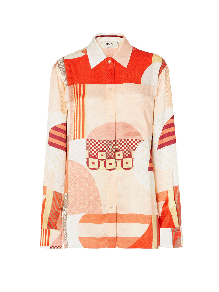 Fendi Shirts - Blu e Verdi | 8353c15390bfcd077ea785dfde22fb6c9ce2502b