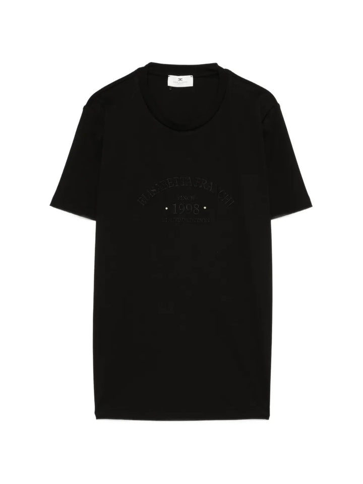 Elisabetta Franchi T-shirts - Nero | 1abde0fcaae4aaf559bfa279a5b4477c7a24910d