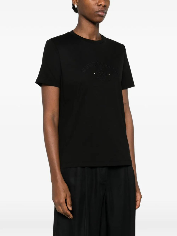 Elisabetta Franchi T-shirts - Nero | 4a6d8f766cc2725857540d5fa936fc866072441a