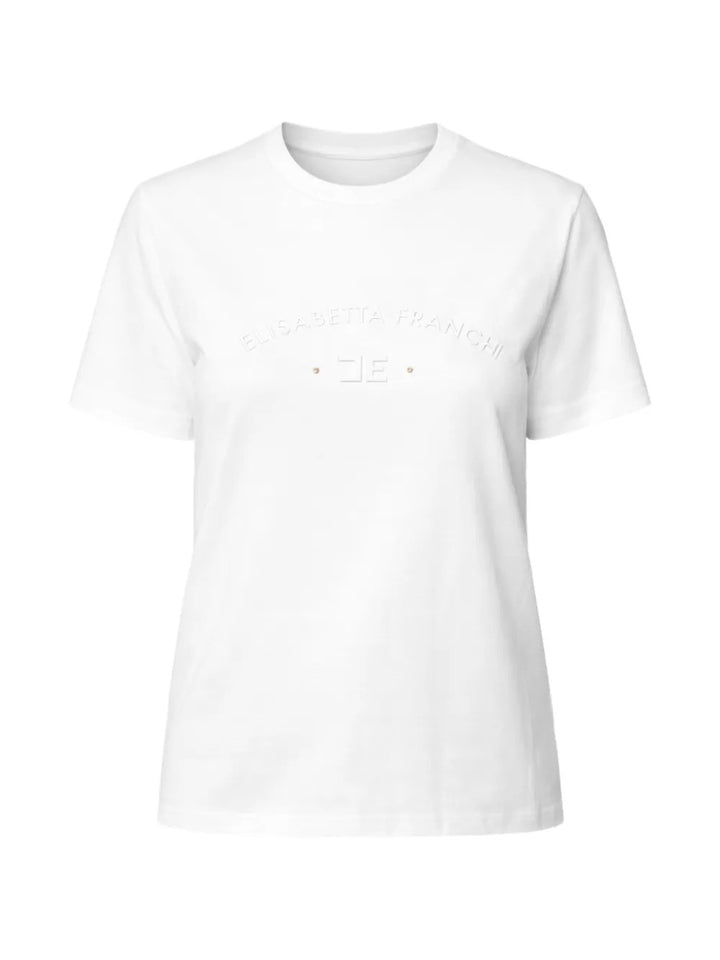 Elisabetta Franchi T-shirts - Bianco | 0d93e0c0341c63bbb55f090d7b9b22d4132bab79