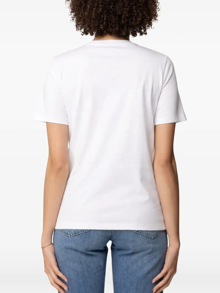 Elisabetta Franchi T-shirts - Bianco | d80236113cf8d60457054d95e360a0f3a9003f7b