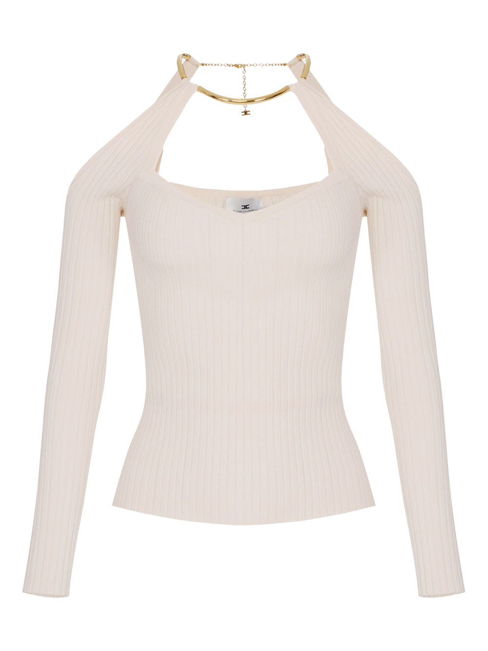 Elisabetta Franchi Top - Bianco | 2bde349f4f248a935ed6f07de84c897677062e78